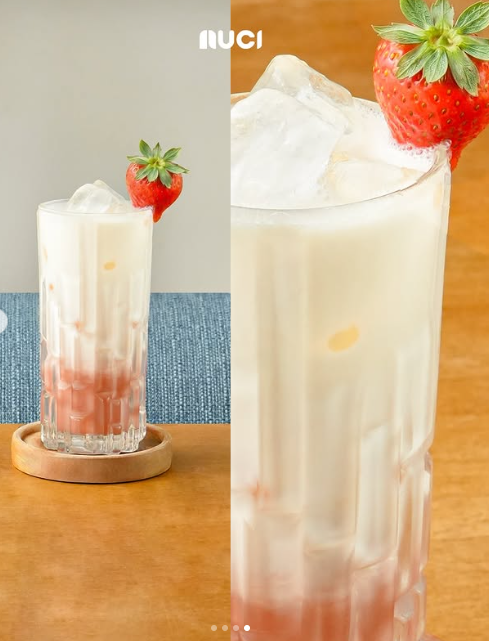 Signature strawberry milk